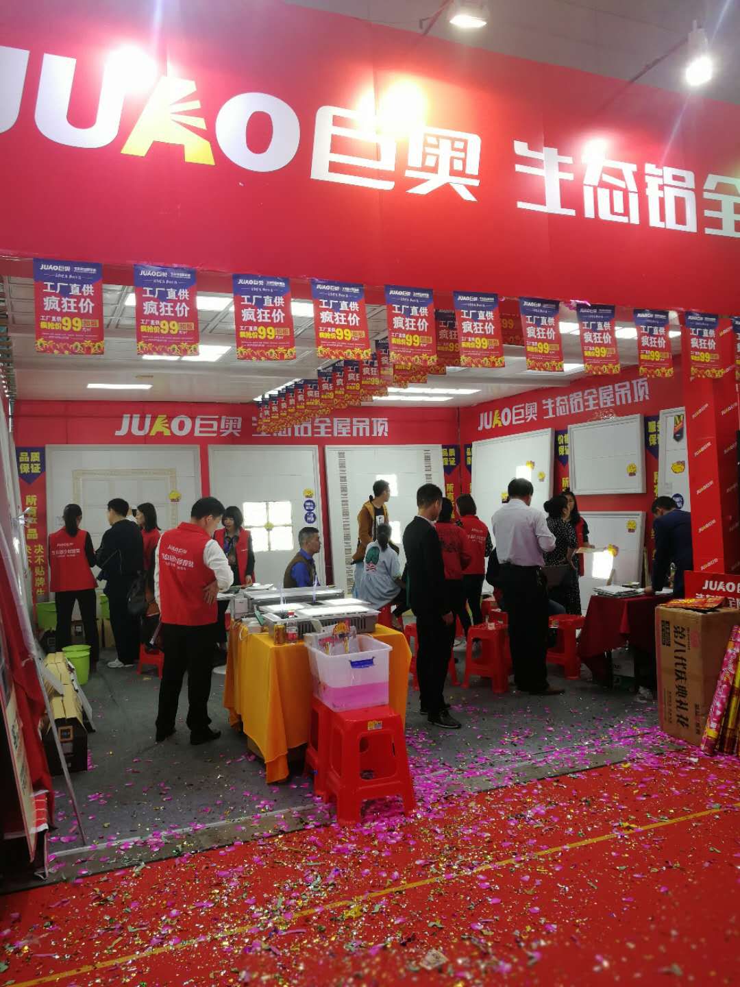 戰無不勝！ 巨奧生態鋁頂墻火火火火爆武漢！